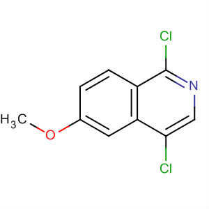 1,4-二氯-6-甲氧基异喹啉结构式_630423-38-0结构式