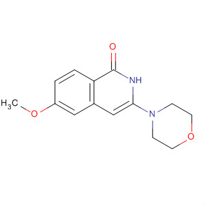6-甲氧基-3-(4-吗啉)-1(2H)-异喹啉酮结构式_630424-47-4结构式
