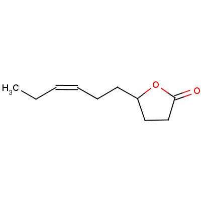 (Z)-5-(3-己烯基)二氢呋喃-2(3H)-酮结构式_63095-33-0结构式
