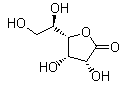 D-(-)-古洛糖酸-gamma-内酯结构式_6322-07-2结构式