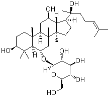 人参皂甙 Rh1结构式_63223-86-9结构式