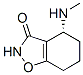 (4r)-(9ci)-4,5,6,7-四氢-4-(甲基氨基)-1,2-苯异噁唑-3(2H)-酮结构式_632367-70-5结构式