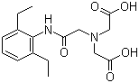 N-(2,6-二乙基苯基氨基甲酰甲基)亚氨基二乙酸结构式_63245-28-3结构式