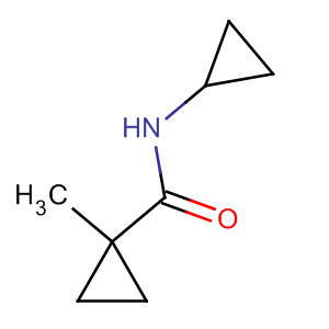 (9ci)-n-环丙基-1-甲基-环丙烷羧酰胺结构式_633317-71-2结构式