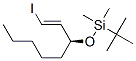 (3S)-1-碘-3-(叔丁基二甲基硅氧基)-1-辛烯结构式_63358-20-3结构式