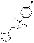 N-(呋喃-2-甲基)4-氟苯磺酰胺结构式_6341-35-1结构式