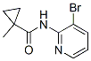 (9ci)-n-(3-溴-2-吡啶)-1-甲基-环丙烷羧酰胺结构式_634202-30-5结构式