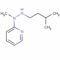 2-(2-异戊基-1-甲基肼基)吡啶结构式_63467-97-0结构式