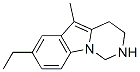 (9CI)-7-乙基-1,2,3,4-四氢-5-甲基嘧啶并[1,6-a]吲哚结构式_635284-45-6结构式