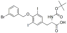 Boc-O-3-溴苄基-3,5-二碘-L-酪氨酸结构式_63570-43-4结构式