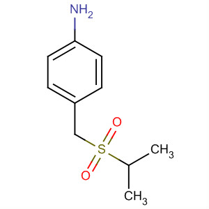 4-(异丙基磺酰基甲基)苯胺结构式_635702-61-3结构式