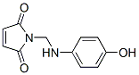 1H-pyrrole-2,5-dione, 1-[[(4-hydroxyphenyl)amino]methyl]-(9ci) Structure,637008-86-7Structure