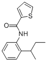 (9ci)-n-[2-(1-甲基丙基)苯基]-2-噻吩羧酰胺结构式_637307-02-9结构式