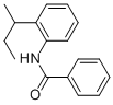 (9ci)-n-[2-(1-甲基丙基)苯基]-苯甲酰胺结构式_637307-72-3结构式
