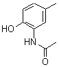 2-Acetamido-4-methylphenol Structure