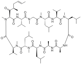 环孢菌素D结构式_63775-96-2结构式