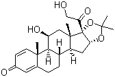 地索奈德结构式_638-94-8结构式