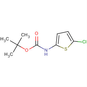 (5-氯-2-噻吩)氨基甲酸叔丁酯结构式_63806-71-3结构式