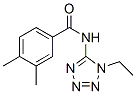 (9ci)-n-(1-乙基-1H-四唑-5-基)-3,4-二甲基-苯甲酰胺结构式_638146-67-5结构式