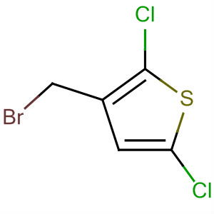 3-(溴甲基)-2,5-二氯噻吩结构式_63826-68-6结构式