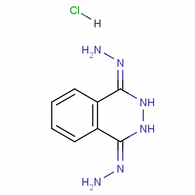 2,3-二氢二氮杂萘-1,4-二酮二肼酮盐酸盐结构式_63868-75-7结构式