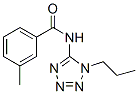(9ci)-3-甲基-n-(1-丙基-1H-四唑-5-基)-苯甲酰胺结构式_639047-17-9结构式