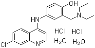 Amodiaquin dihydrochloride dihydrateStructure,6398-98-7Structure Amodiaquin dihydrochloride dihydrate Structure,6398-98-7Structure