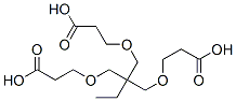3,3-[[2-[(2-羧基乙氧基)甲基]-2-乙基-1,3-丙烷二基]双(氧基)]双(丙酸)结构式_64020-02-6结构式