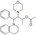 3-(4-吗啉)-4-苯基-4-(1,2,3,4-四氢喹啉-1-基)-2-丁醇乙酸酯结构式_64037-44-1结构式