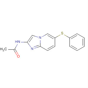 N-(6-苯基磺酰基-咪唑并[1,2-a]吡啶-2-基)-乙酰胺结构式_64064-28-4结构式