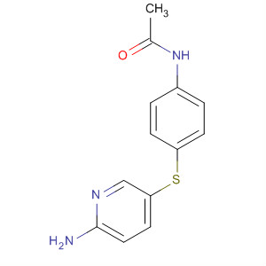 N-[4-[(6-氨基-3-吡啶)硫代]苯基]乙酰胺结构式_64064-31-9结构式