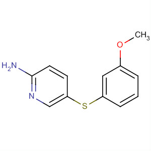 5-[(3-甲氧基苯基)硫代]-2-吡啶胺结构式_64064-36-4结构式