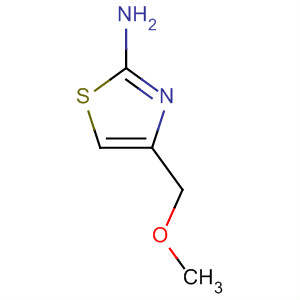 4-(甲氧基甲基)-1,3-噻唑-2-胺结构式_640768-40-7结构式