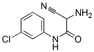 2-氨基-N-(3-氯苯基)-2-氰基乙酰胺结构式_64145-18-2结构式