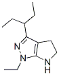 (9CI)-1-乙基-3-(1-乙基丙基)-1,4,5,6-四氢-吡咯并[2,3-c]吡唑结构式_641587-28-2结构式