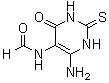 N-(4-氨基-6-氧代-2-磺酰基-3H-嘧啶-5-基)甲酰胺结构式_64194-62-3结构式