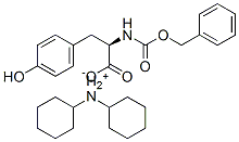 Z-D-Tyr-OH.DCHA结构式_64205-13-6结构式