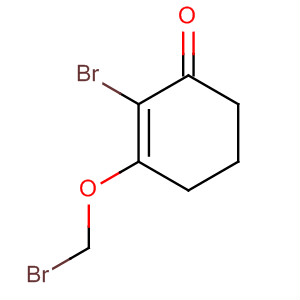 (9ci)-2-溴-3-(溴甲氧基)-2-环己烯-1-酮结构式_642088-08-2结构式