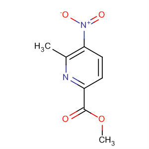 6-甲基-5-硝基吡啶甲酸甲酯结构式_64215-12-9结构式