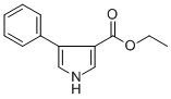 4-苯基吡咯-3-羧酸乙酯结构式_64276-62-6结构式