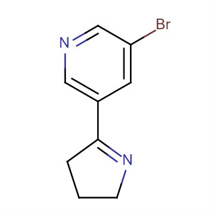 3-溴-5-(3,4-二氢-2H-吡咯-5-基)吡啶结构式_64319-85-3结构式