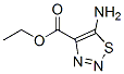 5-氨基-1,2,3-噻二唑-4-羧酸乙酯结构式_6440-02-4结构式