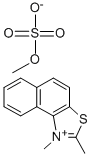 2,3-二甲基萘[1,2-d]噻唑甲磺酸盐结构式_64415-17-4结构式