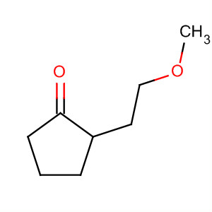2-(2-甲氧基乙基)环戊酮结构式_6453-14-1结构式