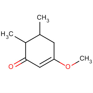 (9ci)-3-甲氧基-5,6-二甲基-2-环己烯-1-酮结构式_645386-27-2结构式