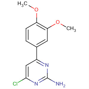 4-氯-6-(3,4-二甲氧基苯基)-2-嘧啶胺结构式_645401-60-1结构式