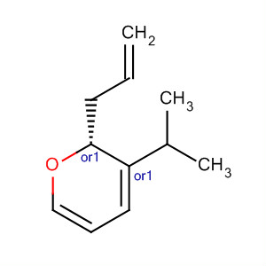 (2r,3r)-rel-(9ci)-四氢-3-(1-甲基乙基)-2-(2-丙烯基)-2H-吡喃结构式_645413-28-1结构式