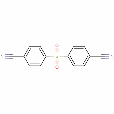 4,4-磺酰基双-苯甲腈结构式_6461-99-0结构式