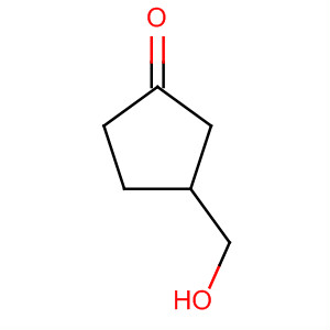 3-(羟基甲基)环戊酮结构式_64646-09-9结构式