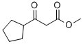 3-环戊基-3-氧代丙酸甲酯结构式_64670-14-0结构式
